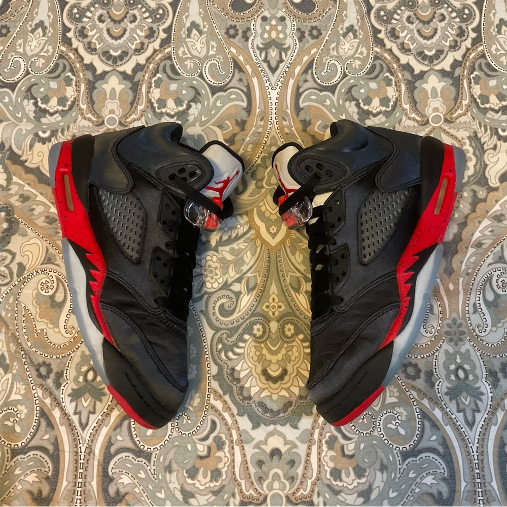 EUC Jordan 5 Retro GS Satin Sz 4.5Y